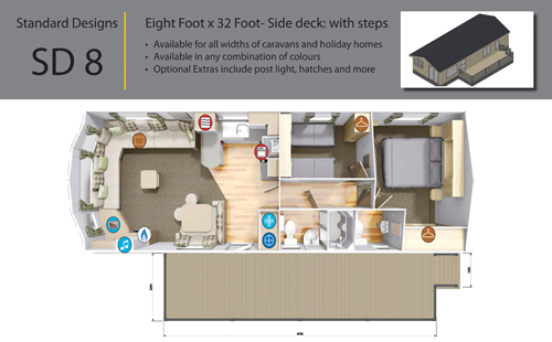 Designs AB SUNDECKECK 8